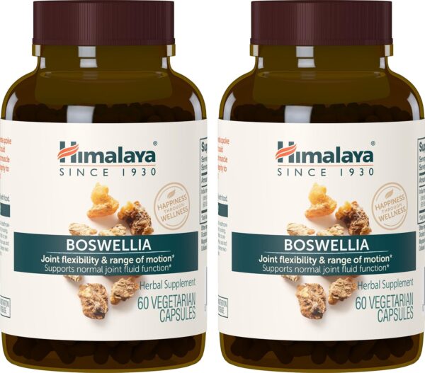 Himalaya Boswellia, Joint Support for Mobility and Flexibility, Promotes Tissue Preservation, 250 mg, 60 Capsules, 1 Month Supply, 2 Pack - Imagen 5